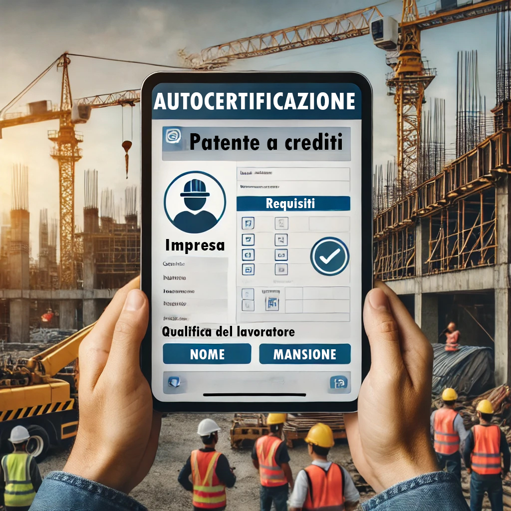 Patente a Punti in Edilizia: Autocertificazioni Fino al 31 Ottobre 2024 (scarica il fac-simile)